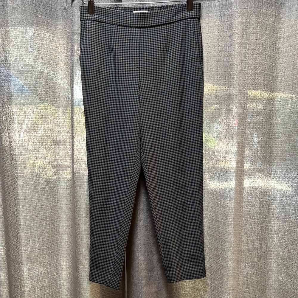 Babaton Pull-On Soft Checked Pants